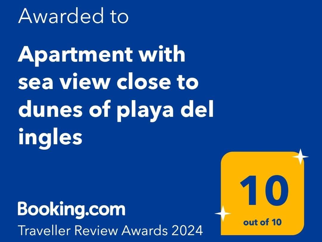 Apartment With Sea View Close To Dunes Of Playa Del Ingles San Bartolomé Zewnętrze zdjęcie